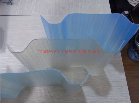 Toprise Fiberglass Translucent Corrugated Roofing Sheet Polycarbonate Sheet