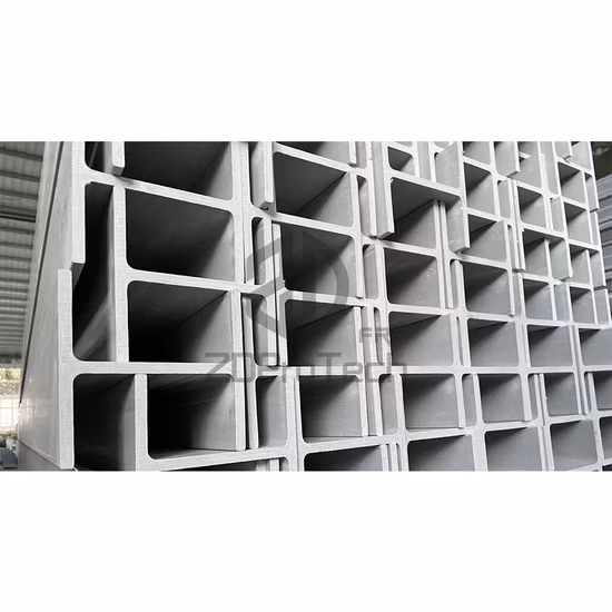 Outlet Fiberglass Plastic FRP Structural H Beam/I Beam for Construction